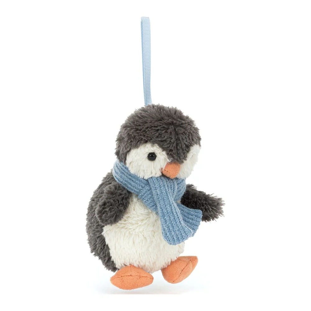 Jellycat Plush Christmas Tree Decoration - Peanut Penguin - Image 5