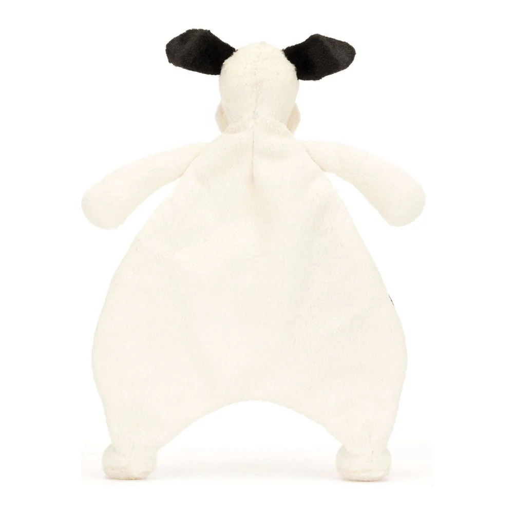 Jellycat Plush Comforter - Bashful Black & Cream Puppy - Image 4