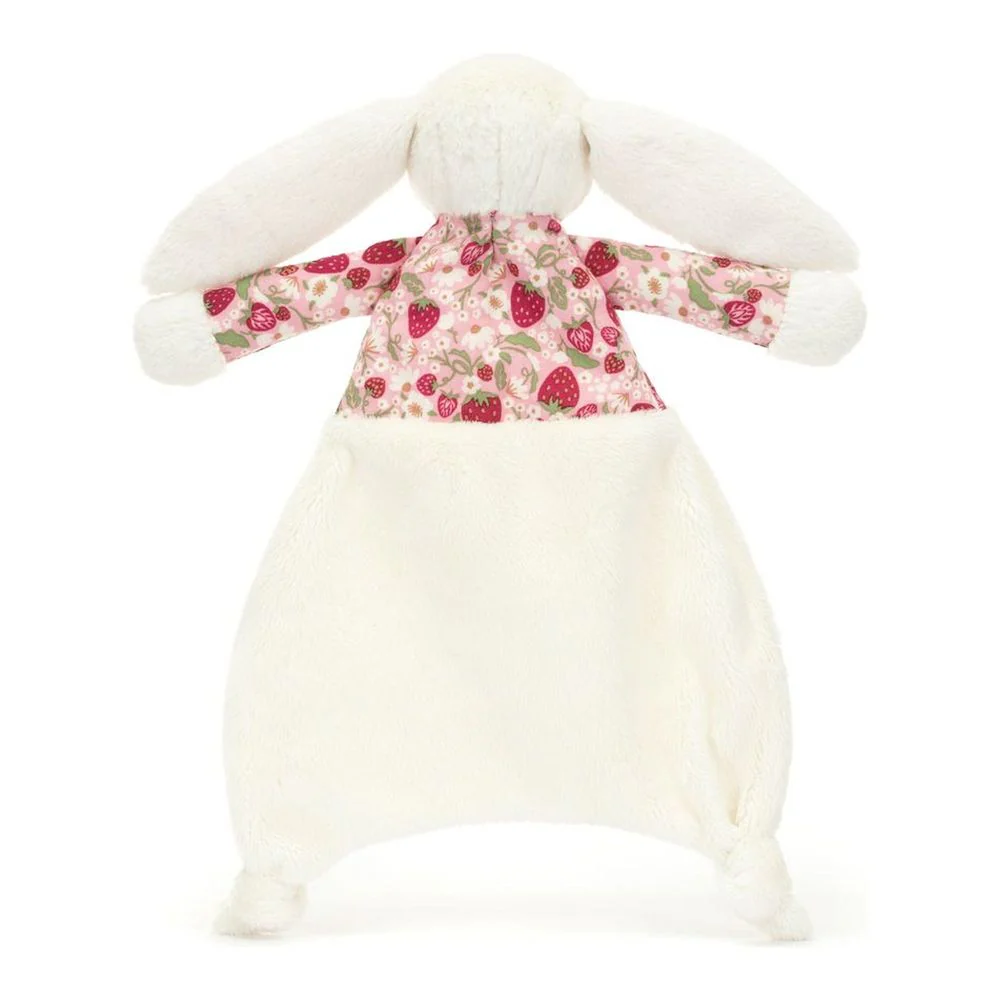 Jellycat Plush Comforter - Berry Bashful Cream Bunny - Image 4