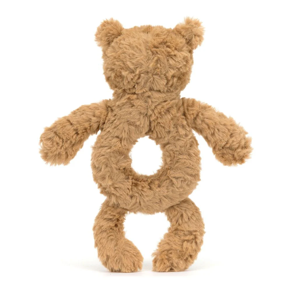 Jellycat Plush Ring Rattle - Bartholomew Bear - Image 4