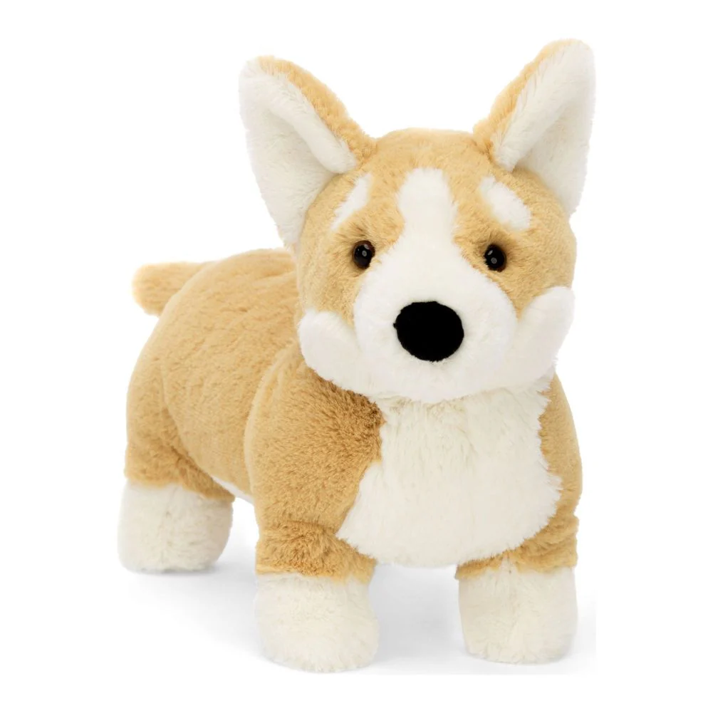 Jellycat Plush Toy - Betty Corgi (Medium, 10 inch)