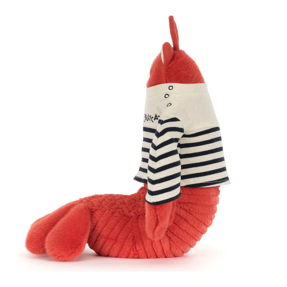 Jellycat Plush Toy - Larry Lobster Sailor Outfit - Image 3