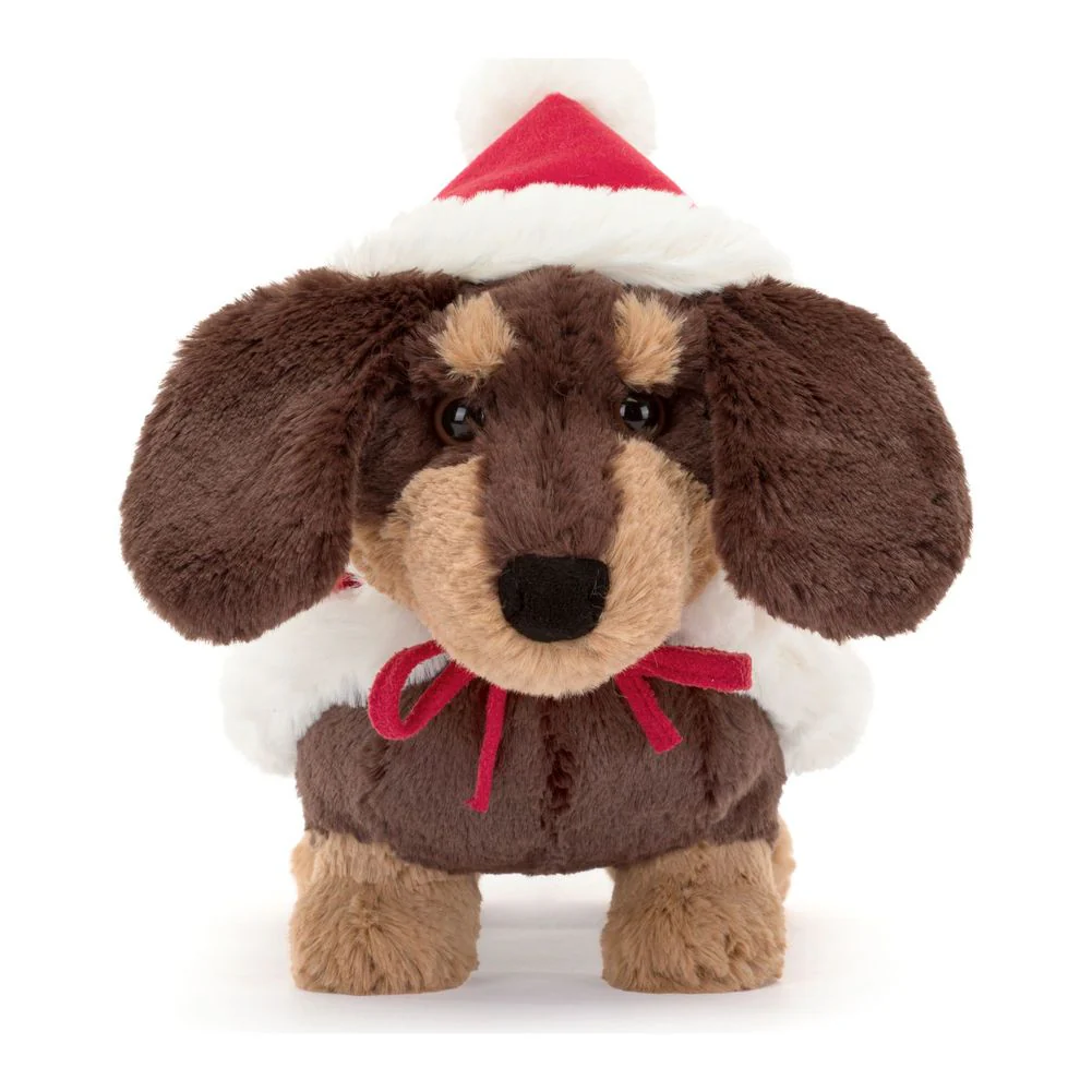 Jellycat Plush Toy - Winter Warmer Otto Sausage Dog - Image 2