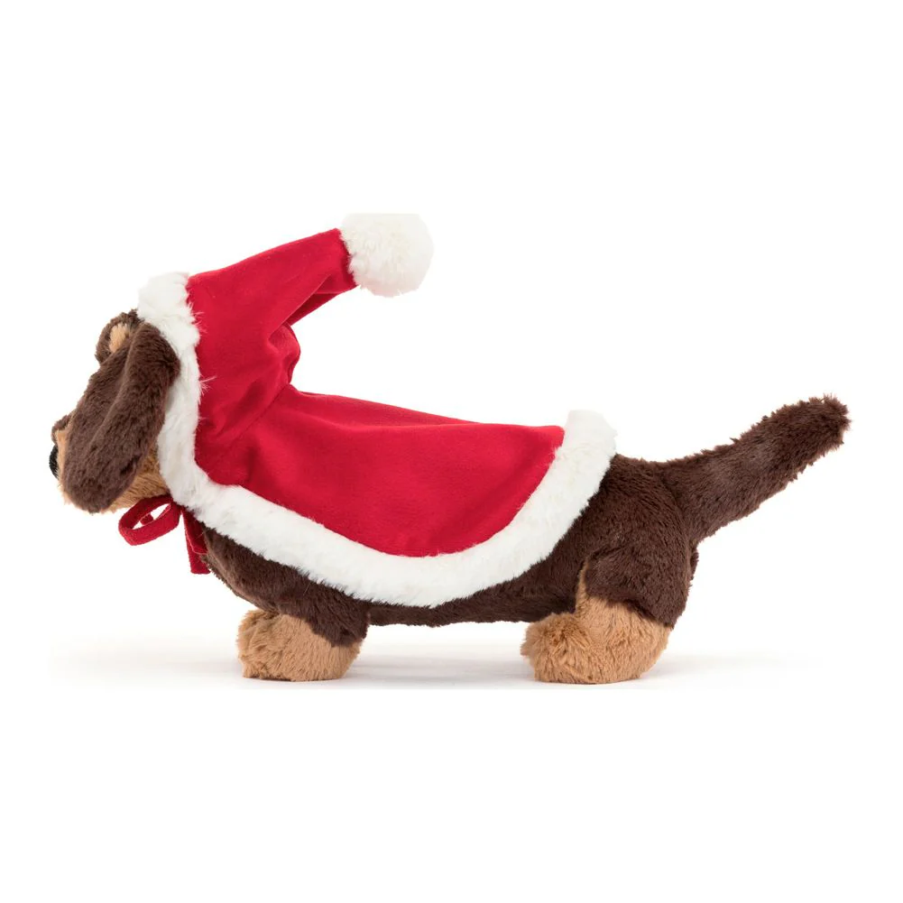 Jellycat Plush Toy - Winter Warmer Otto Sausage Dog - Image 3
