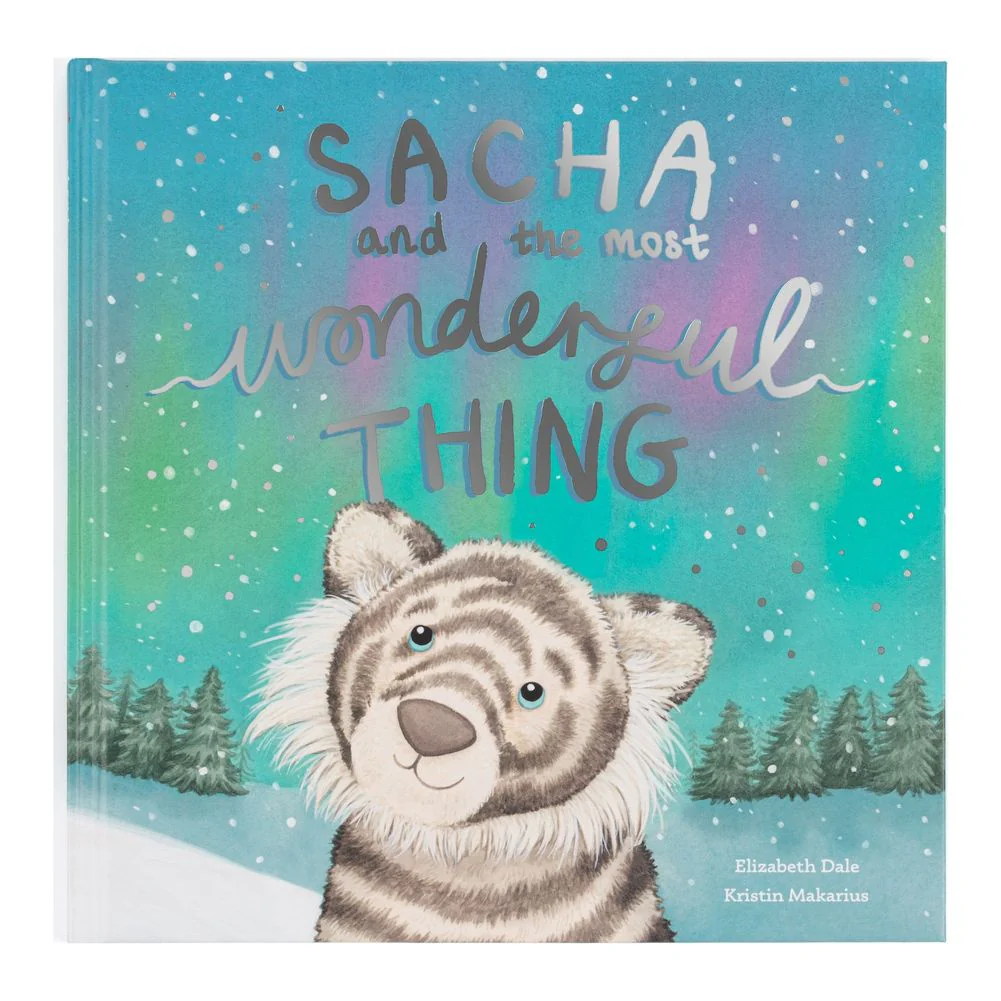 Jellycat Sacha and the Most Wonderful Thing Book