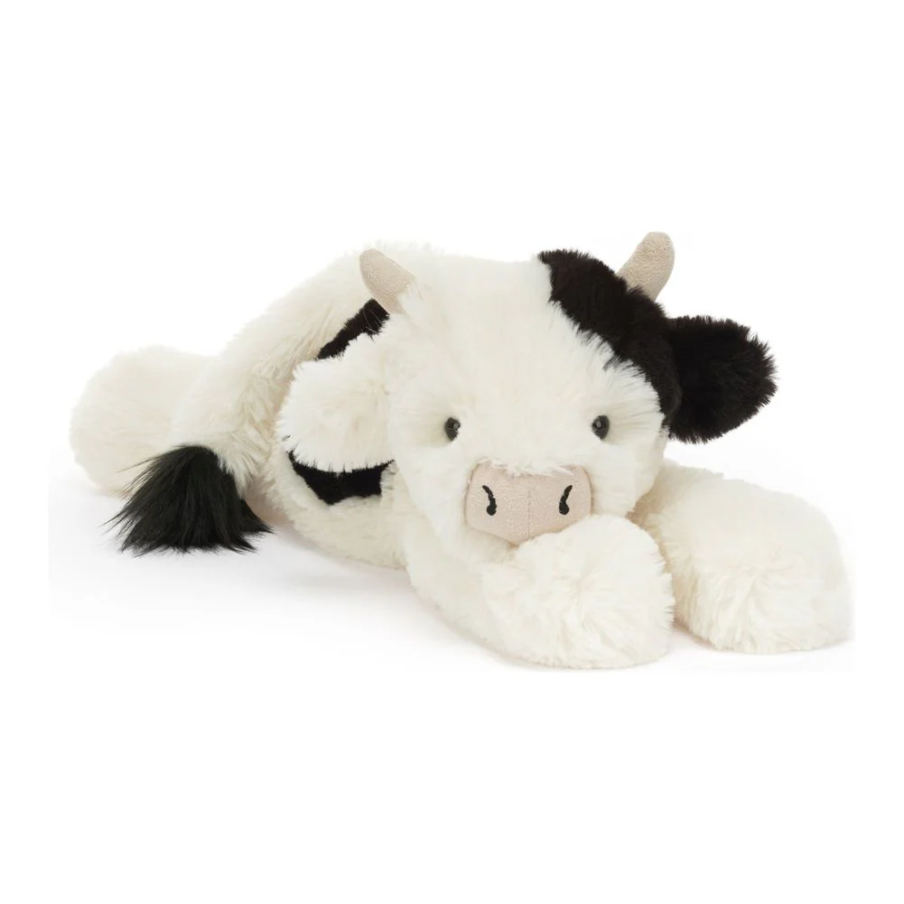 Jellycat Smudge Plush Toy - Cow (9 inch)
