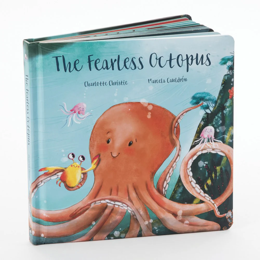 Jellycat The Fearless Octopus Book