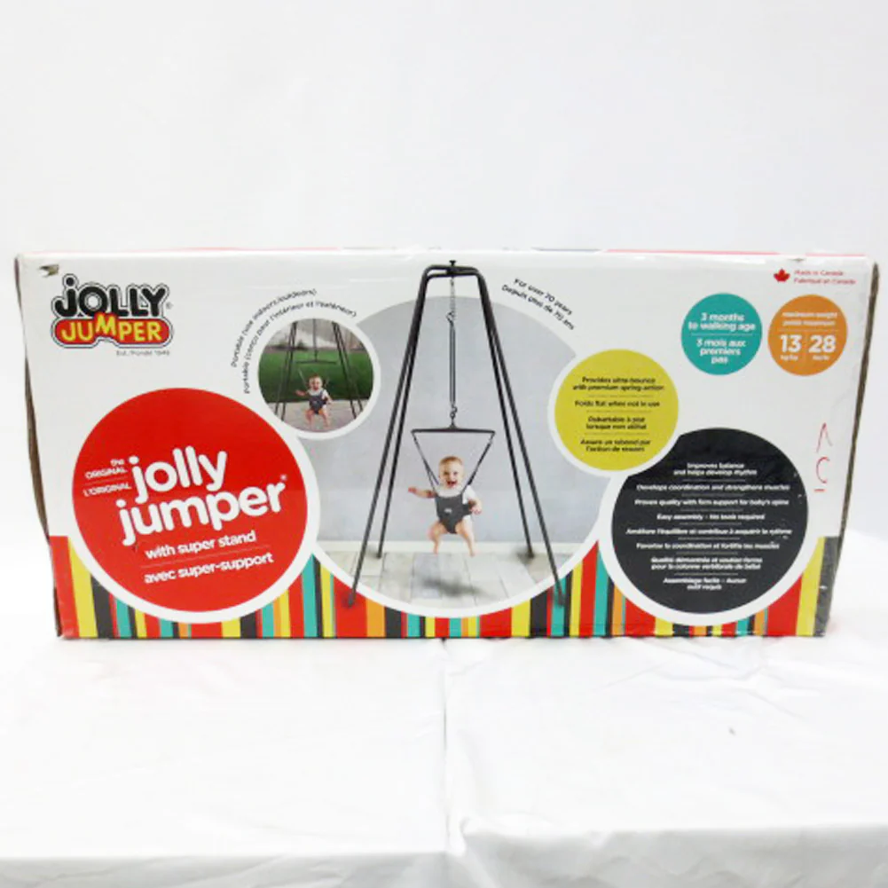 Jolly Jumper Original Exerciser with Extra Tall Super Stand (Open Box) - Image 4