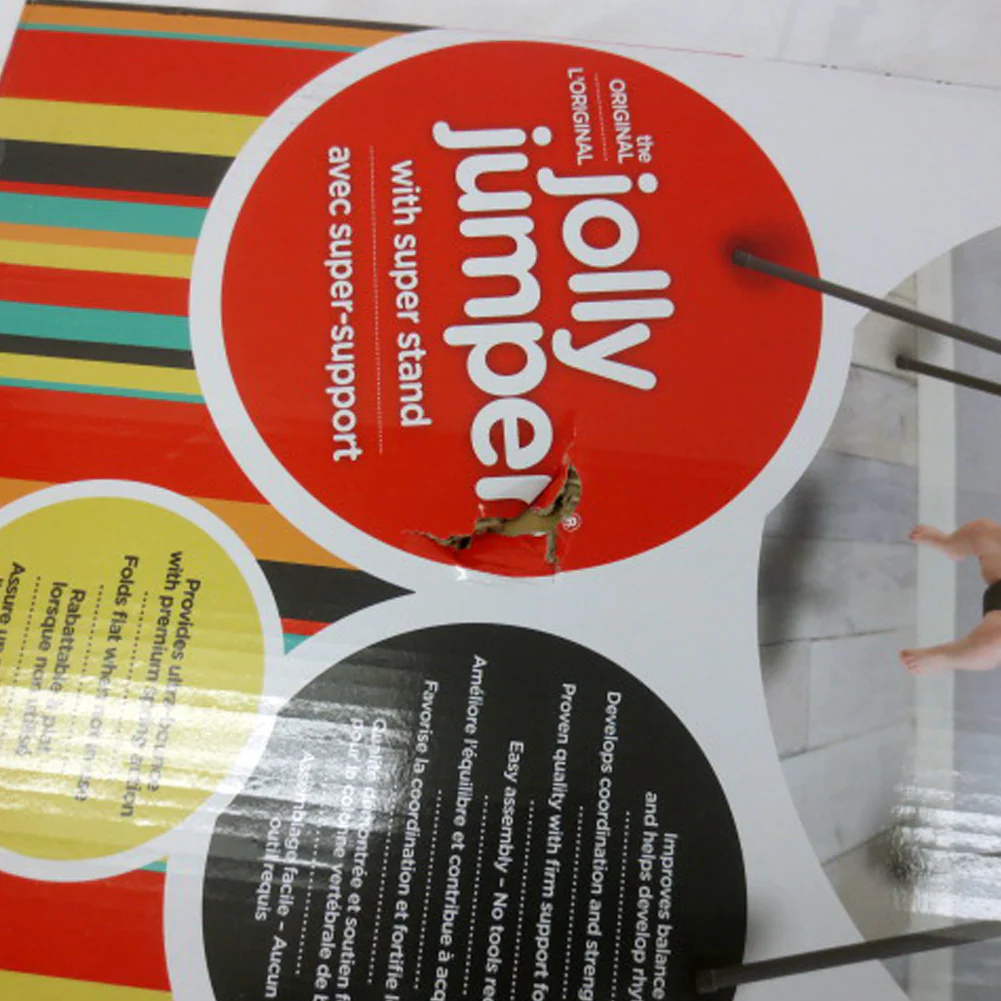 Jolly Jumper Original Exerciser with Extra Tall Super Stand (Open Box) - Image 7