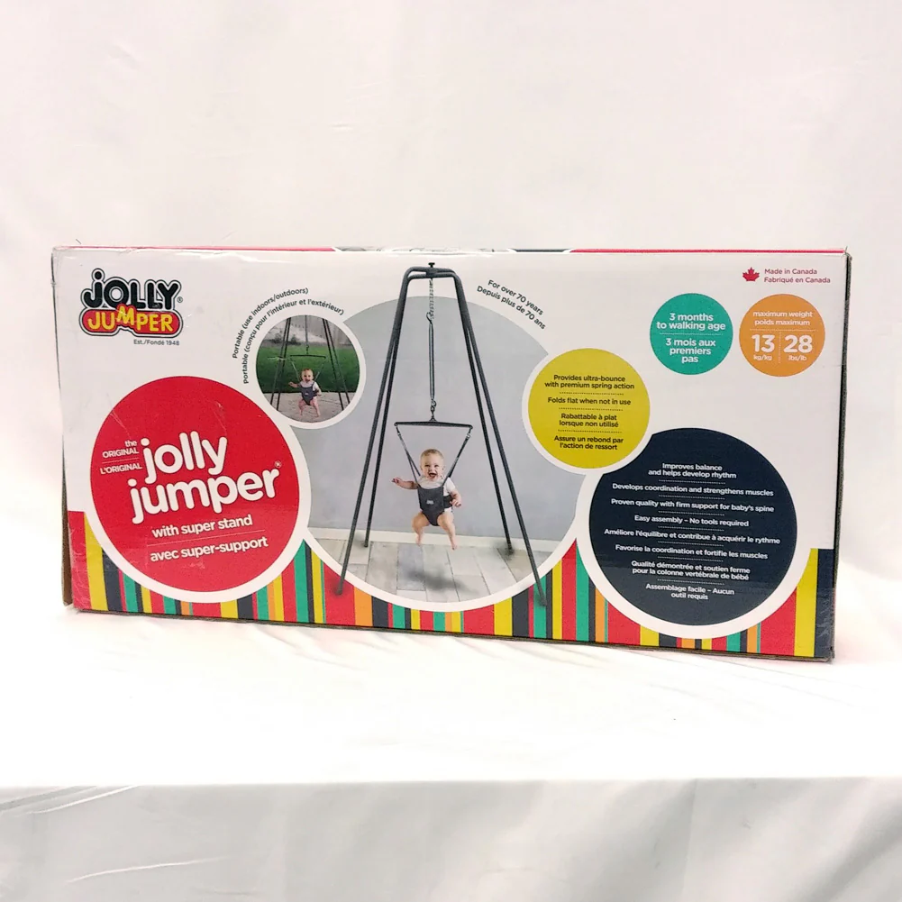 Jolly Jumper Original Exerciser with Extra Tall Super Stand (Open Box) - Image 2