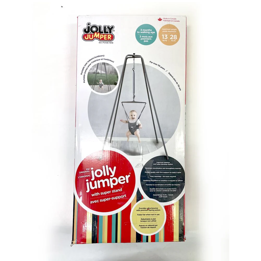 Jolly Jumper Original Exerciser with Extra Tall Super Stand (Open Box) - Image 2