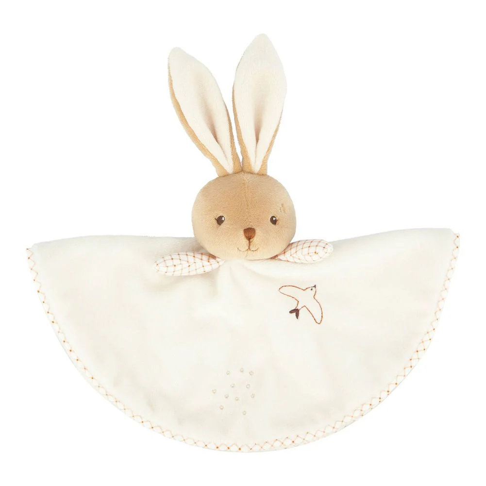 Kaloo Bunny Comforter Plush Toy - Round Duodou Rabbit Cream - Image 2