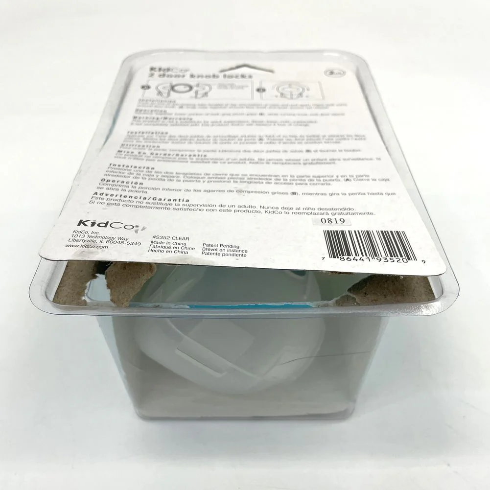 Kidco 2-Pack Doorknob Locks - Clear (Open Box) - Image 3