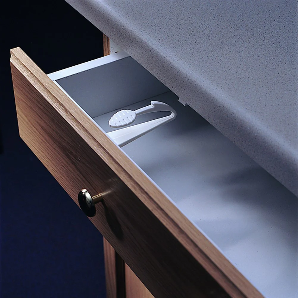 KidCo 4-Pack Adhesive Cabinet and Drawer Locks - Image 2
