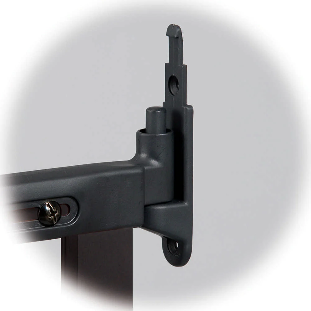 KidCo Angle Mount Safeway  Hardware Mounted Safety Gate - Gray Bamboo - Image 3