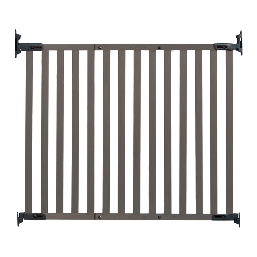 KidCo Angle Mount Safeway Hardware Mounted Safety Gate - Gray Bamboo (Open Box)