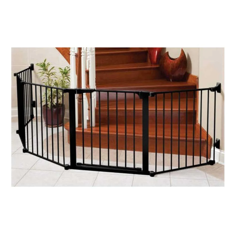 KidCo Custom Fit Auto Close ConfigureGate Hardware Mounted Gate - Black
