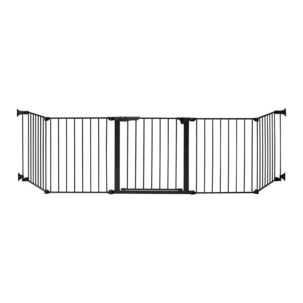 KidCo Custom Fit Auto Close HearthGate - Black