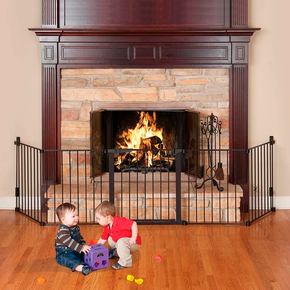 KidCo Custom Fit Auto Close HearthGate - Black - Image 4