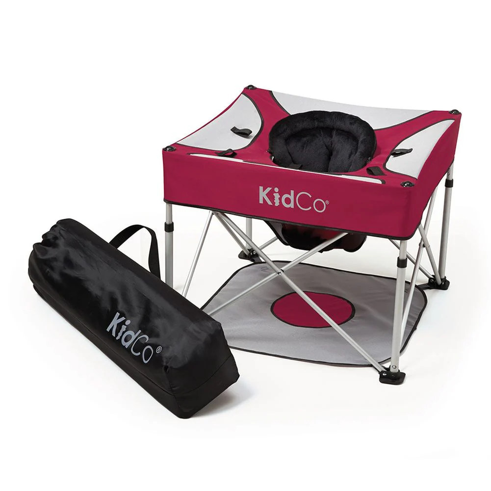 Kidco GoPod Plus Portable Activity Seat - Cranberry (Open Box)