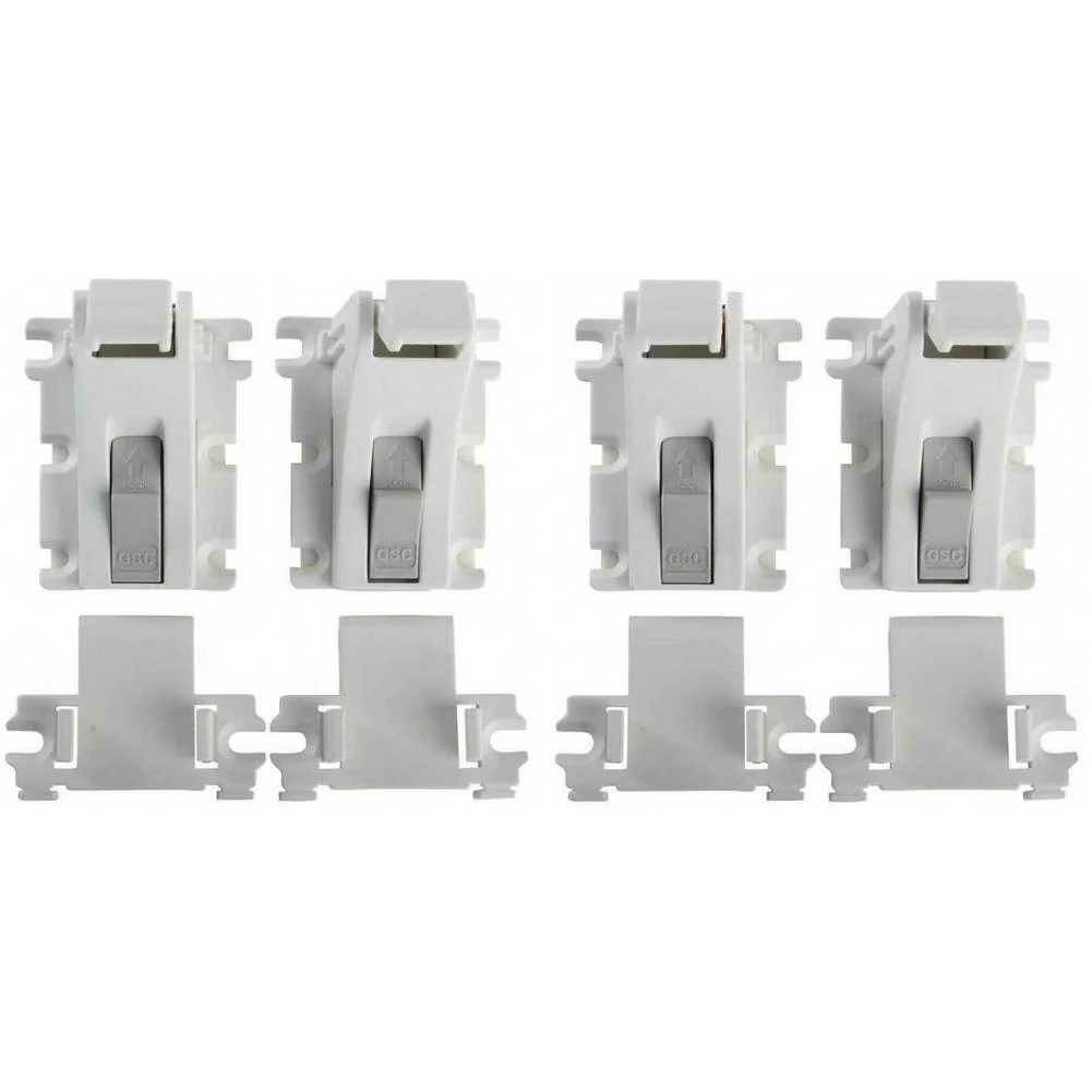 Kidco Magnet Lock Set 4 Pack plus Key - Image 2
