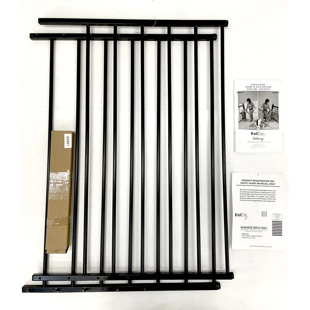 KidCo Safeway Hardware Mounted Safety Gate - Black (Open Box) - Image 6