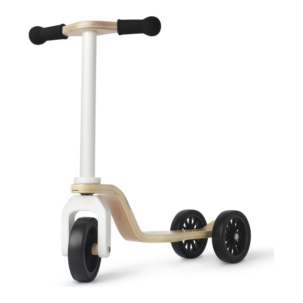 Kinderfeets Kindserscooter Classic Toddler Scooter - Cream