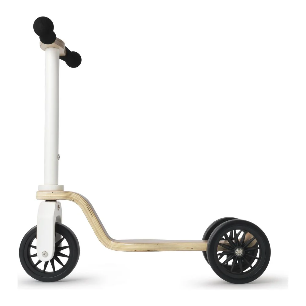 Kinderfeets Kindserscooter Classic Toddler Scooter - Cream - Image 3