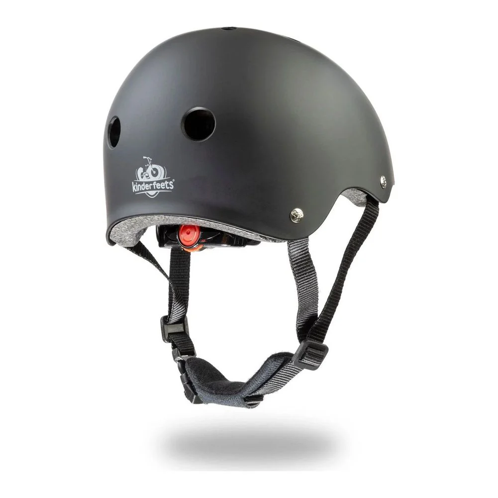 Kinderfeets Toddler Bike Helmet - Matte Black - Image 2