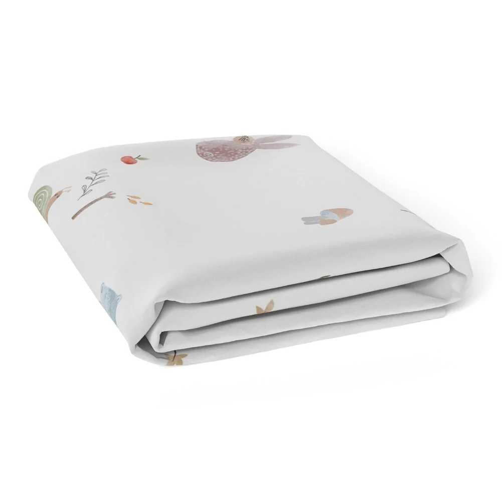 Kushies Cotton Percale Fitted Crib Sheet - Image 7