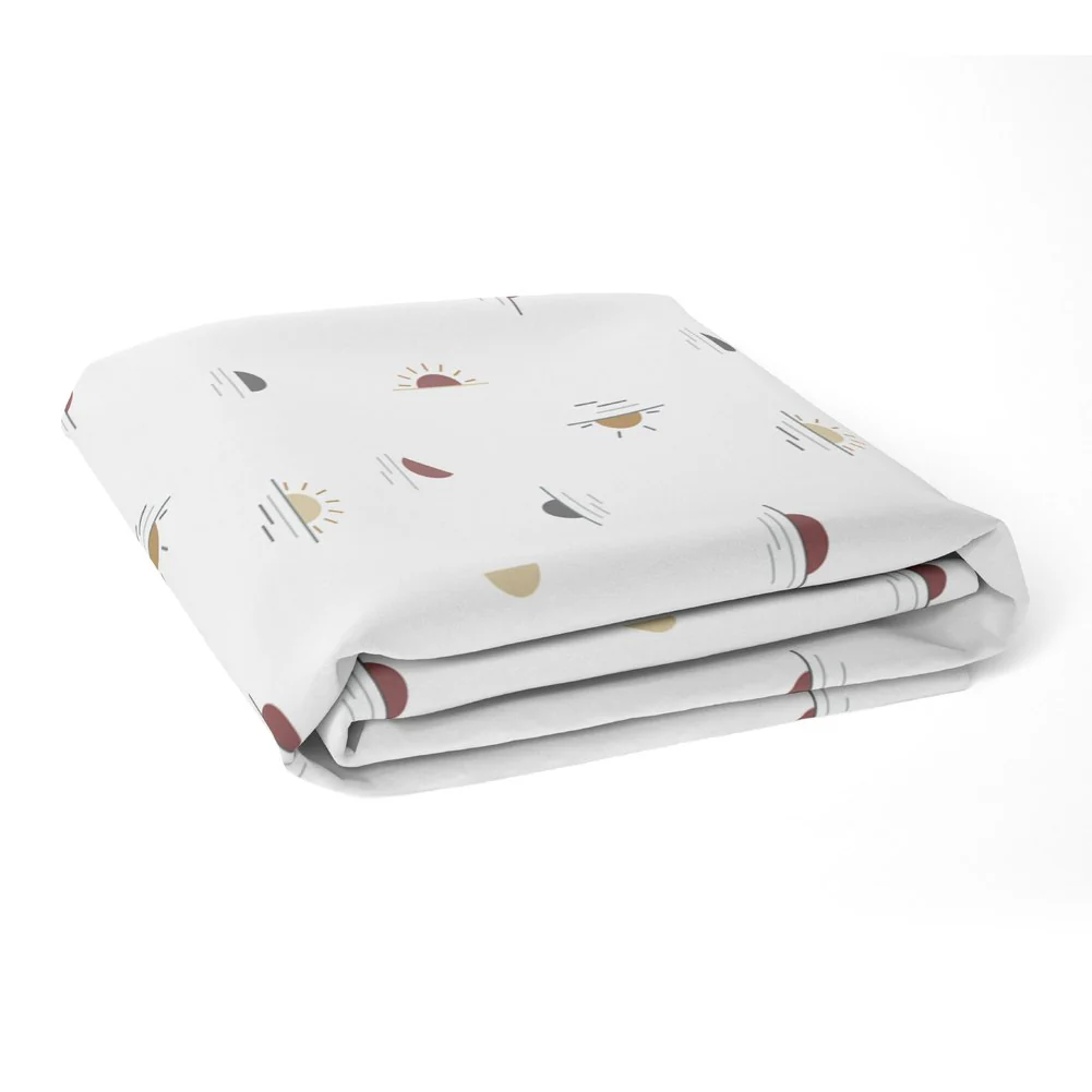 Kushies Cotton Percale Fitted Crib Sheet - Image 8