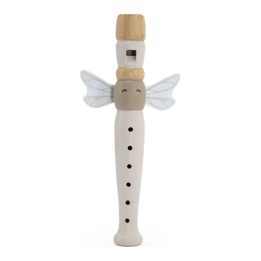 Label Label Flute Wooden Musical Toy - Nougat