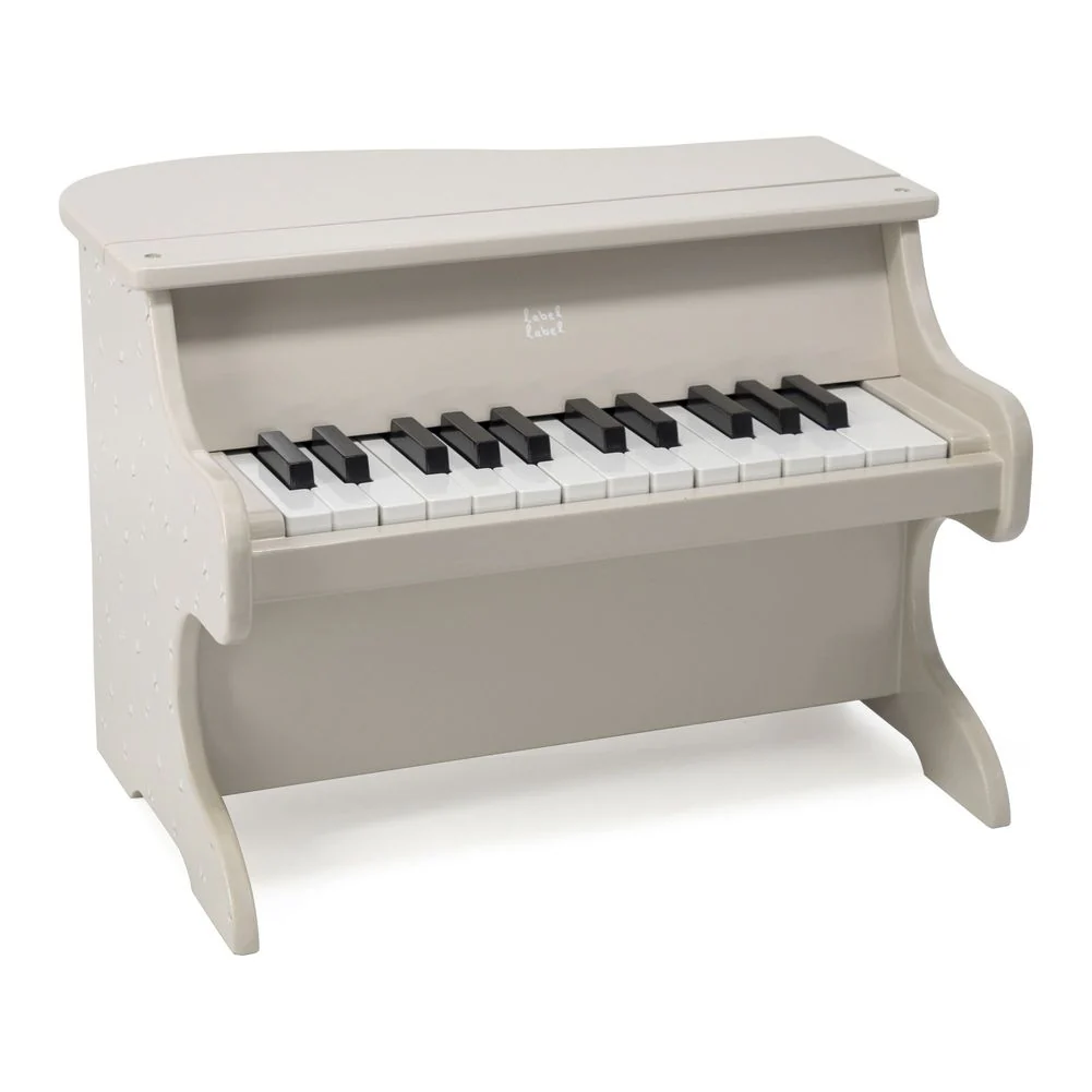 Label Label Piano Wooden Musical Toy - Nougat
