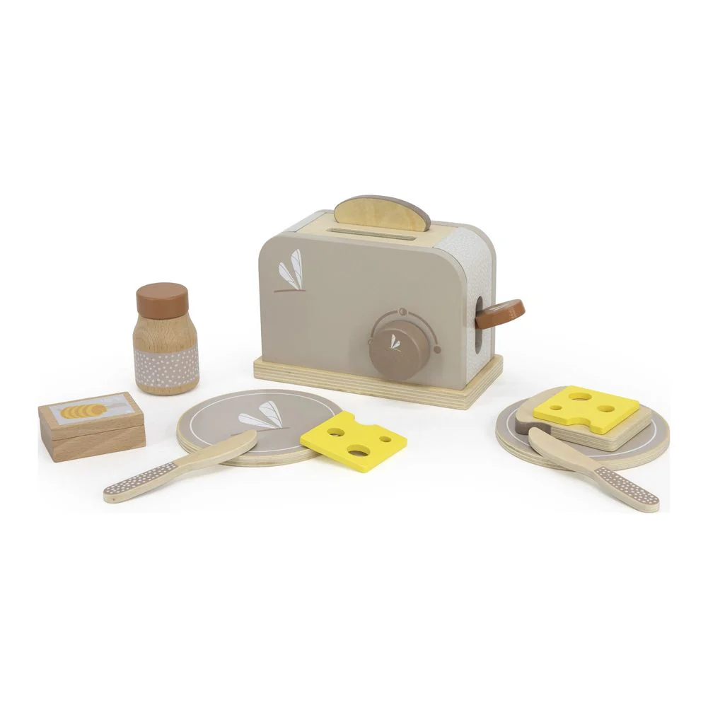 Label Label Toaster Wooden Playset - Nougat