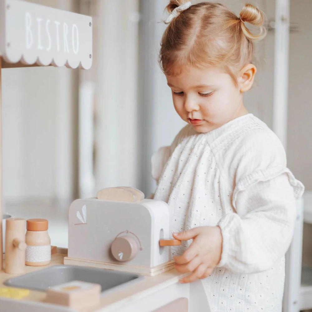 Label Label Toaster Wooden Playset - Nougat - Image 5