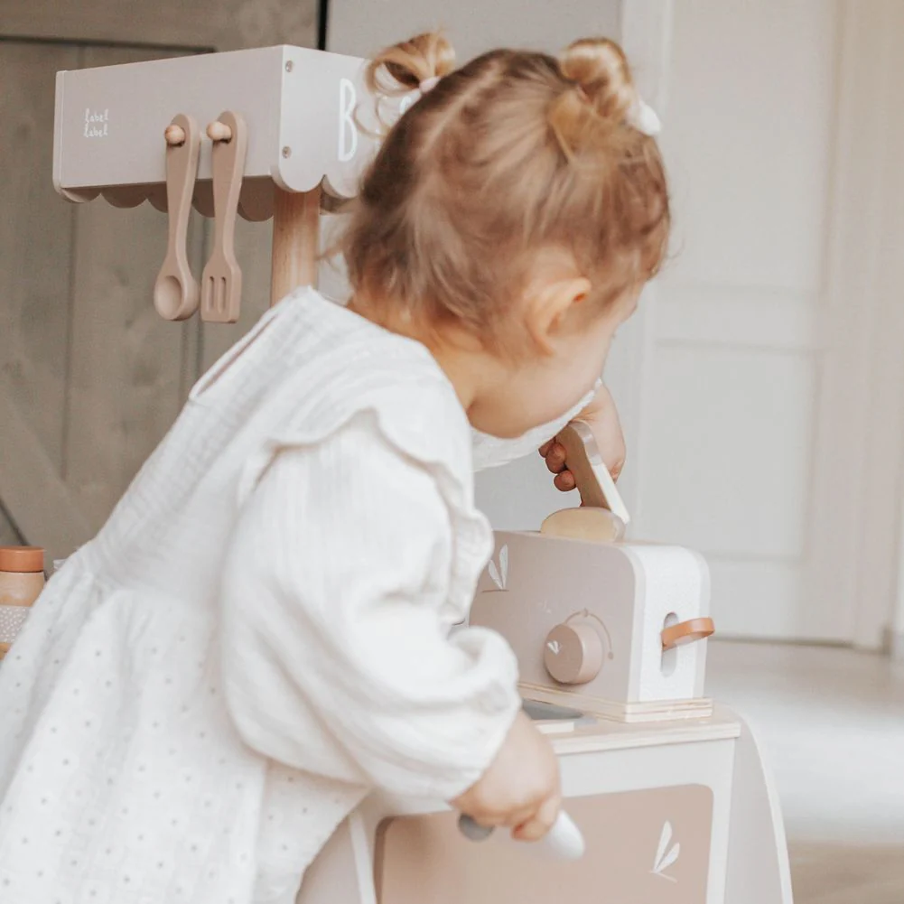 Label Label Toaster Wooden Playset - Nougat - Image 6
