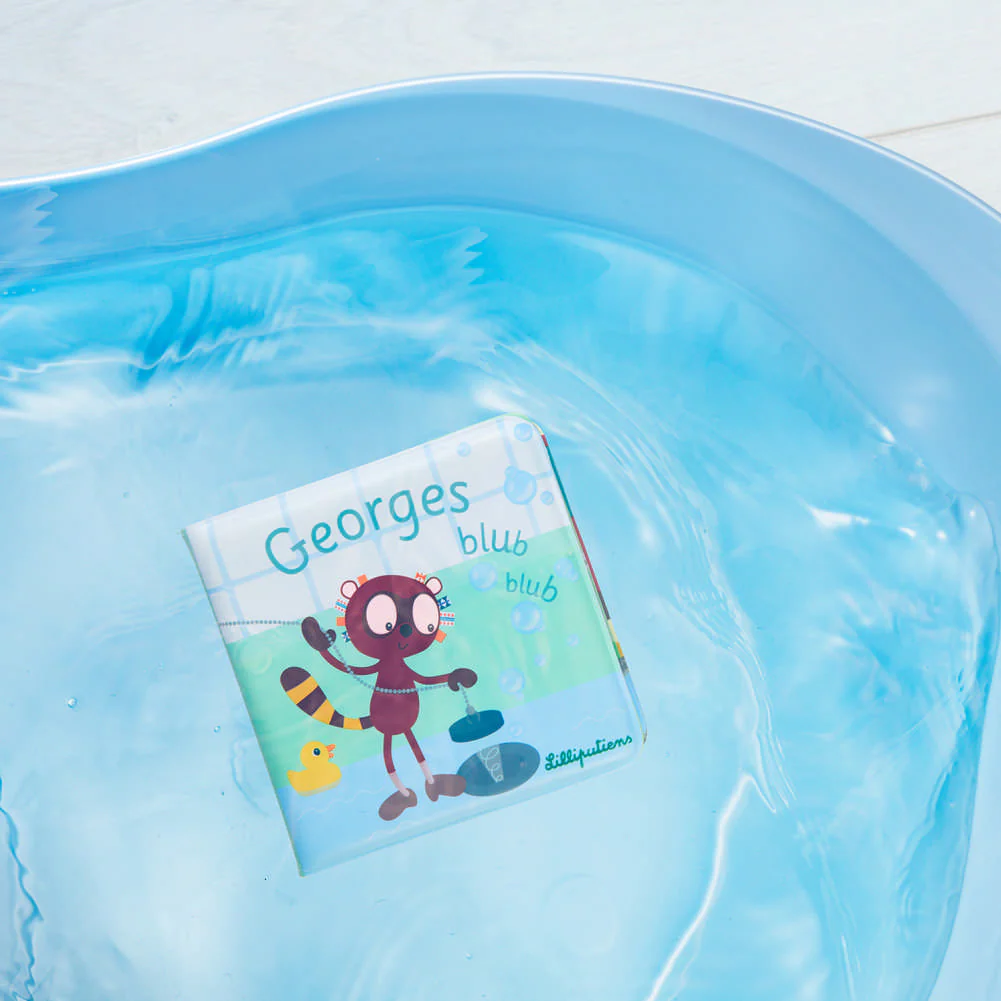 Lilliputien Blub Blub Bath Book - Georges Lemur - Image 4