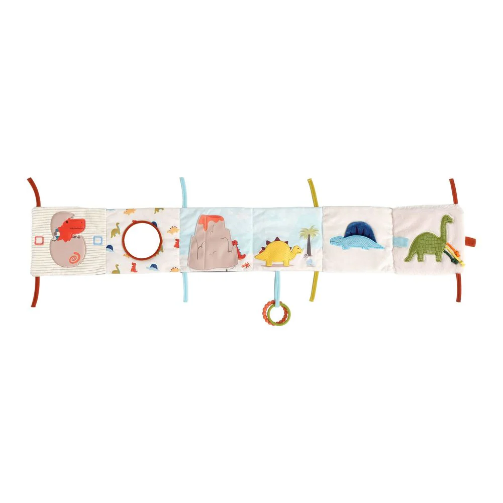 Little Big Friends 2-in-1 Soft Activity Book - Dino - Image 4
