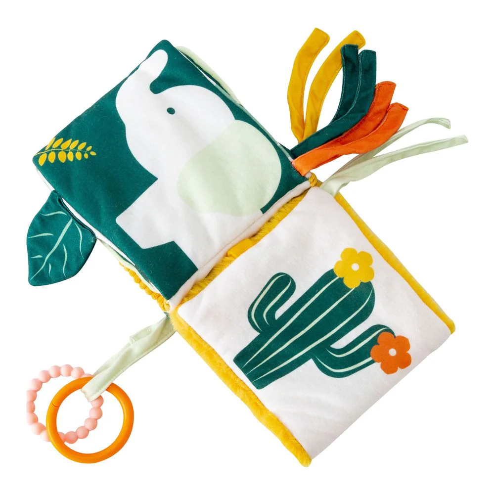Little Big Friends 2-in-1 Soft Activity Book - Jungle - Image 4