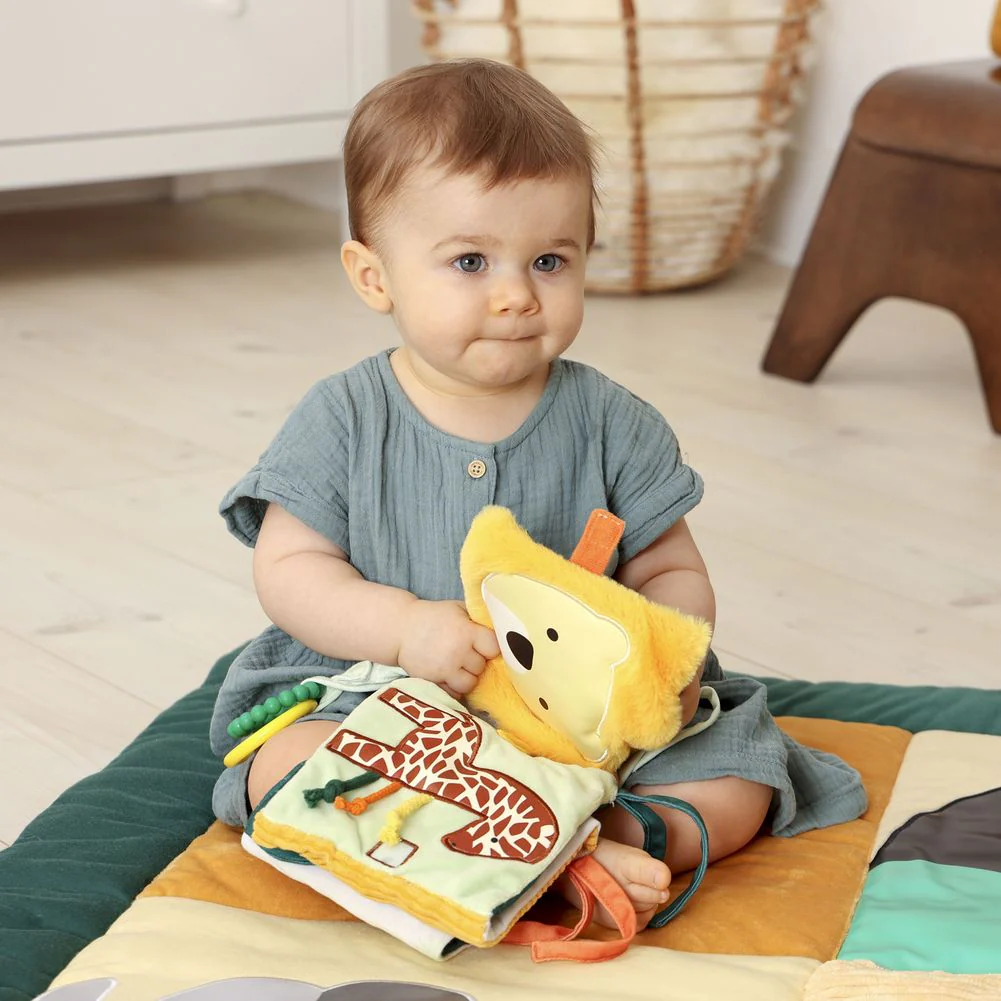 Little Big Friends 2-in-1 Soft Activity Book - Jungle - Image 9