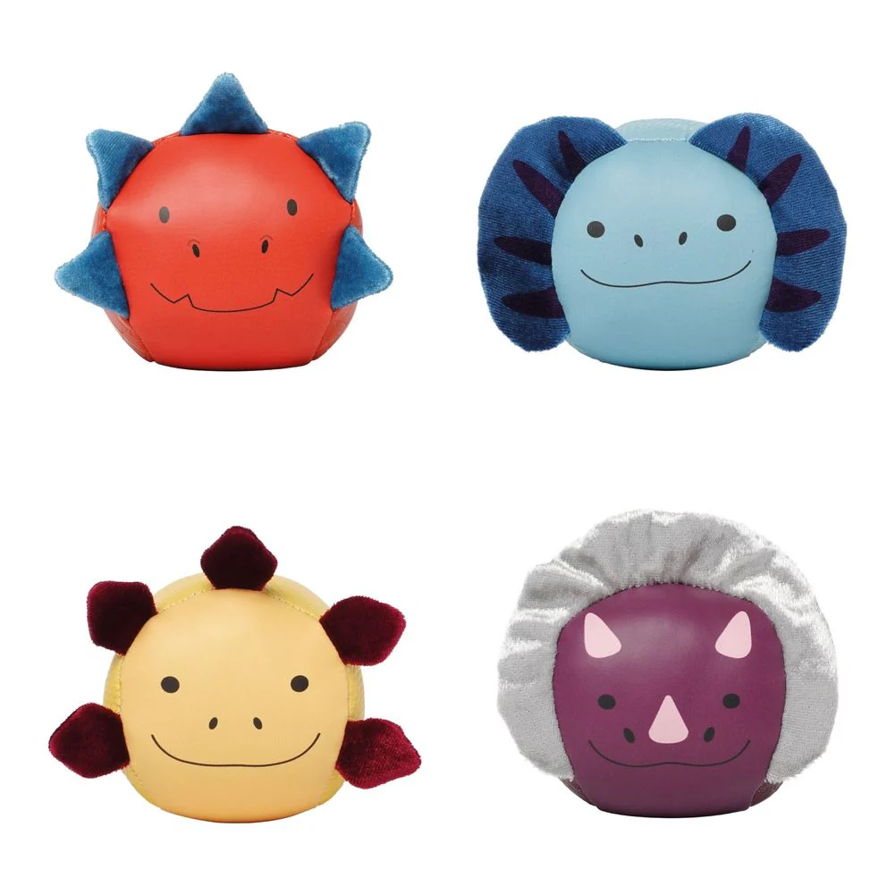 Little Big Friends 4-Piece Roly Poly Balls Set - Dino