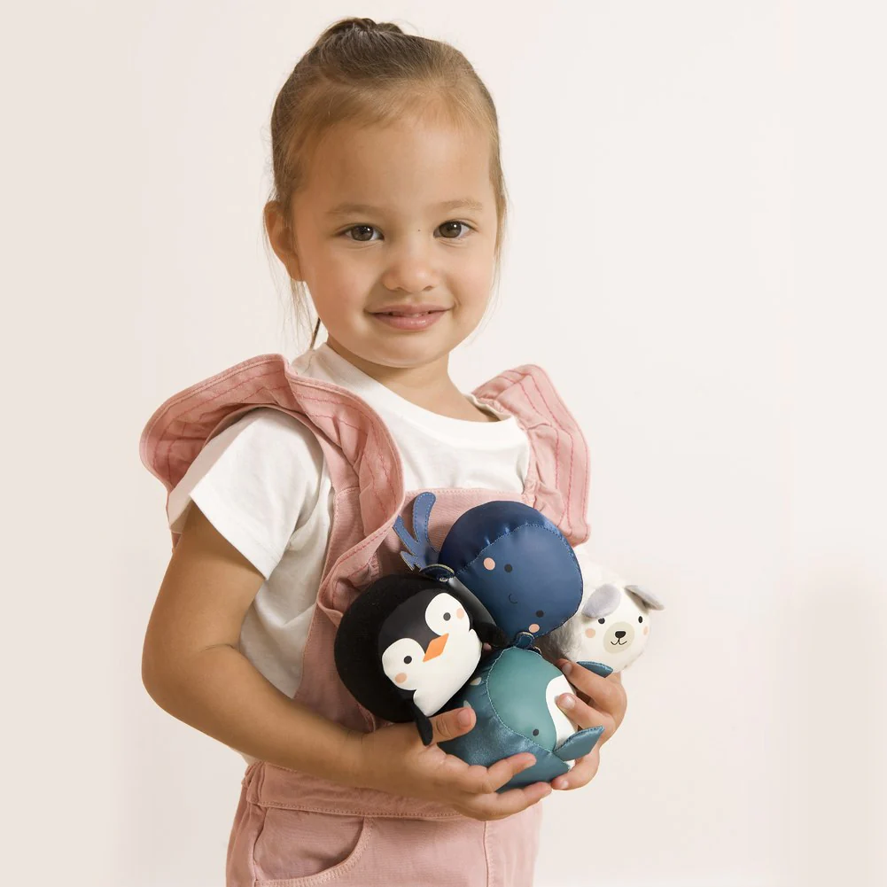 Little Big Friends Set of 4 Roly Poly Balls - Ocean - Image 6