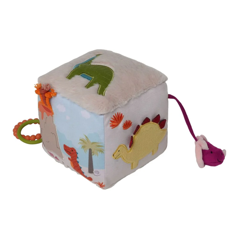Little Big Friends Soft Activity Cube - Dino - Image 2