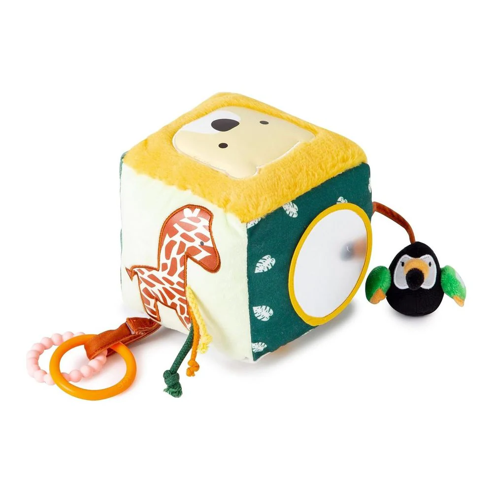Little Big Friends Soft Activity Cube - Jungle