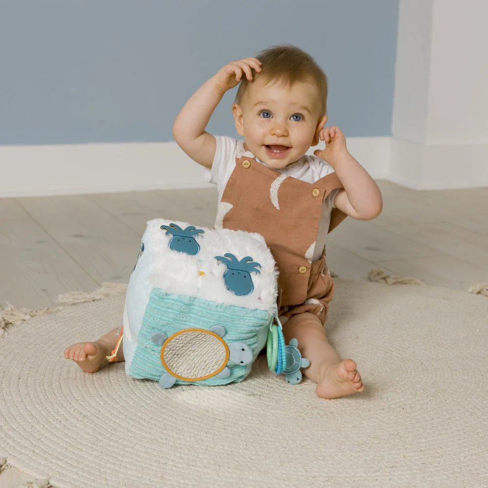 Little Big Friends Soft Activity Cube - Ocean - Image 3