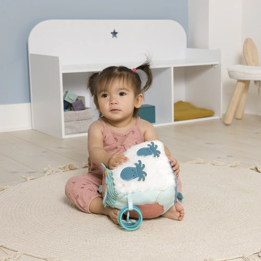 Little Big Friends Soft Activity Cube - Ocean - Image 4