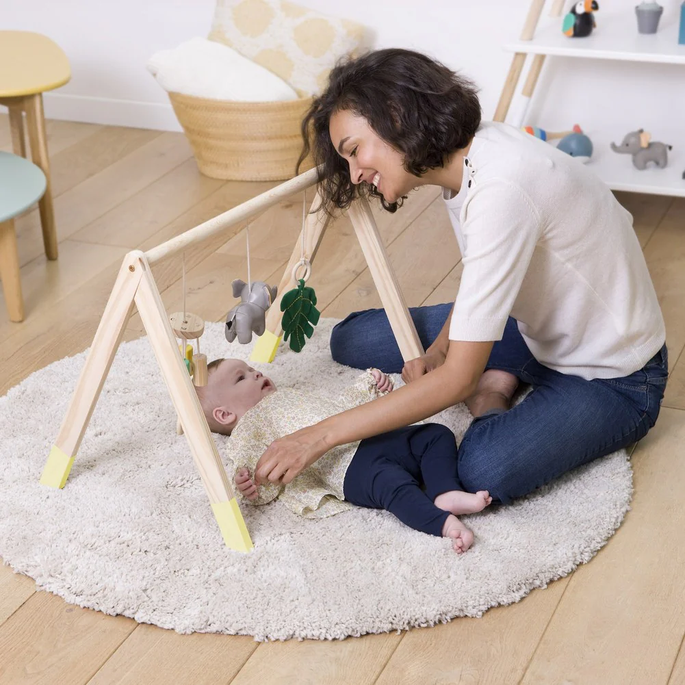 Little Big Friends Wooden Activity Gym Arch  - Jungle - Image 4