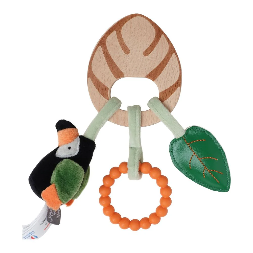 Little Big Friends Wooden Rattle - Jungle