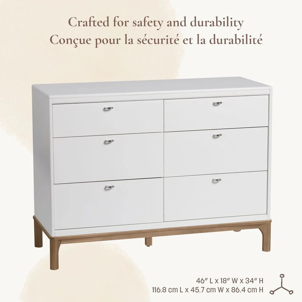 Little Seeds Laurel 6-Drawer Dresser - Image 4