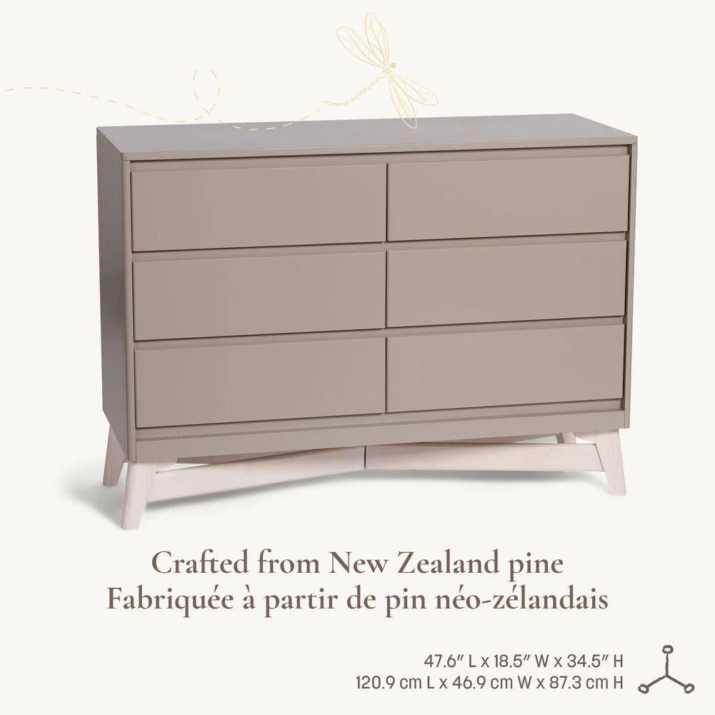 Little Seeds Pala 6-Drawer Dresser - Image 4